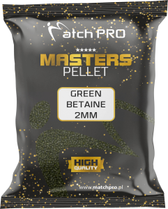 GREEN BETAINE 2mm PELLET MASTERS MatchPro 700g