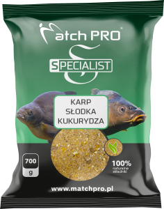 SPECIALIST KARP SŁODKA KUKURYDZA Zanęta MatchPro 700g