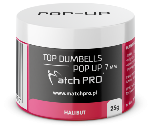TOP DUMBELLS POP UP HALIBUT 7mm / 20g MatchPro