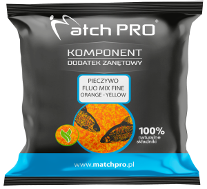 TOP PIECZYWO FLUO MIX FINE ŻÓŁTO-POMARAŃCZOWE MatchPro 500g