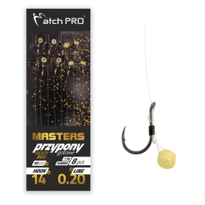 Przypony METHOD FEEDER MASTERS RUBBER M16 Barbed 8szt MatchPro