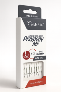 Przypony MF READY RIGS SPIKE Braid 8szt. MatchPRO (Barbed)
