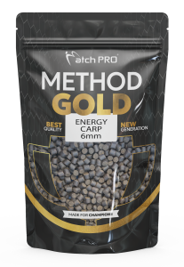 METHOD GOLD ENERGY CARP 6mm PELLET 700g MatchPRO