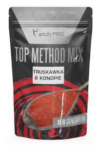 METHODMIX TRUSKAWKA & KONOPIE Zanęta Matchpro 700g