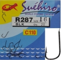 R287 Suehiro BLK Haczyki Milo 20szt. 012AMR287