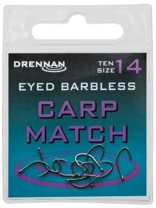 EYED B'less CARP MATCH Haczyki Drennan 10szt.