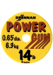 Power Gum BROWN / GREEN 0,65mm 10mt Drennan LCPG142