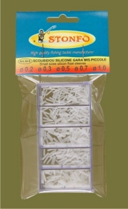 Wężyki Silikonowe Cięte Gotowe Pudełko Stonfo Art. 30-6