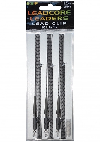 Zestaw Końcowy LEADERS LEAD CLIP RIG 1m ESP