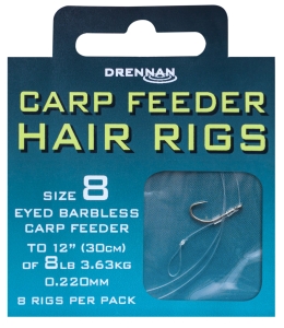CARP FEEDER HAIR RIGS Przypon Drennan